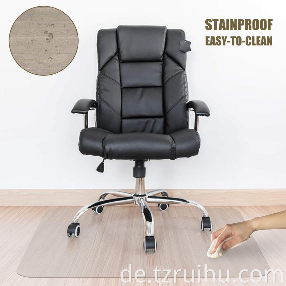 PVC Transparent Chair Mat Frosted